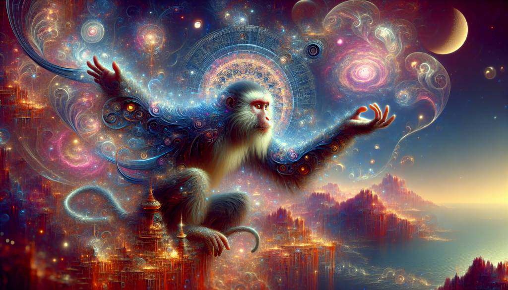 L'audace et l'allégresse de l'astrologie chinoise année du singe