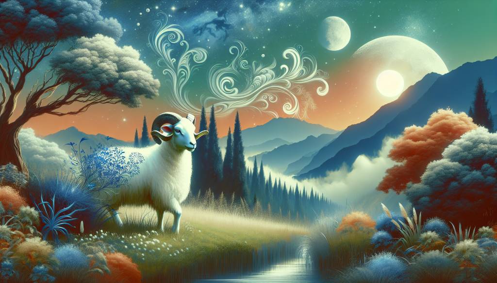 Astrologie chinoise année du mouton : créativité et paix